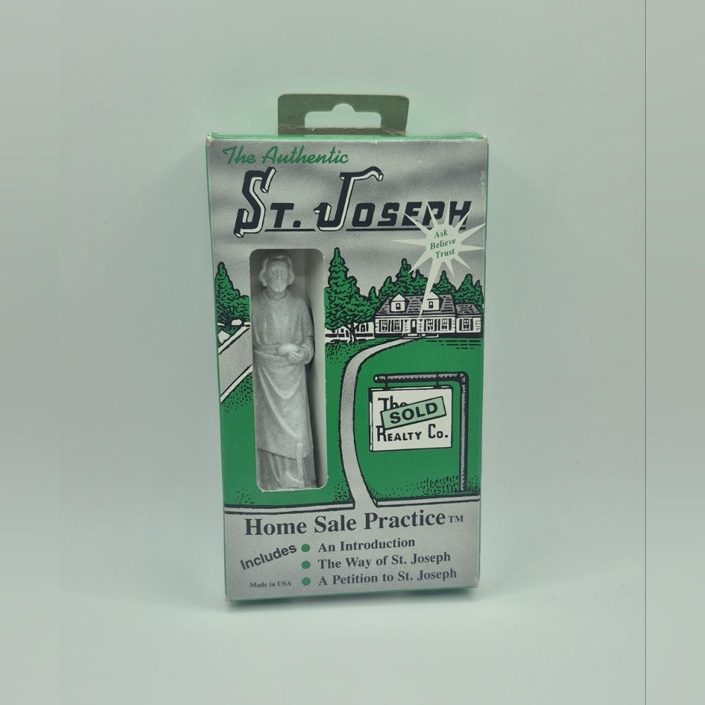 The Authentic St. Joseph - Can't Sell Home? Ask St. Joseph…. 1992